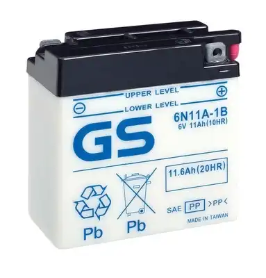 Аккумулятор GS GS-6N11A-1B