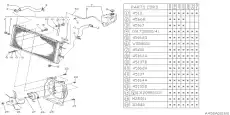 Расширительный бачок SUBARU 45151GA040