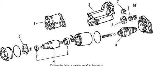 БЕНДИКС СТАРТЕРА 2801164090 TOYOTA / LEXUS