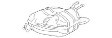 глушитель 18305TVAA04 HONDA