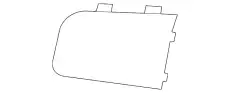 ЗАГЛУШКА БАМПЕРА 55532FE040LR SUBARU