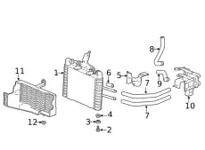 защита радиатора 255606D3010 HONDA