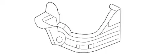 кронштейн радиатора 1J0676C2A00 HONDA
