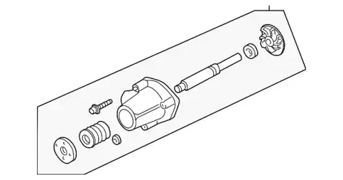 помпа Maz XL5Z-8501-CA FORD
