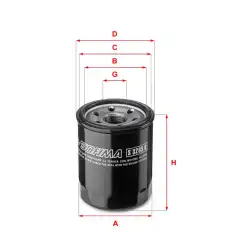 Фильтр масляный SOFIMA S3265R Hyundai