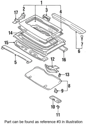Ручка двери MITSUBISHI MB641217