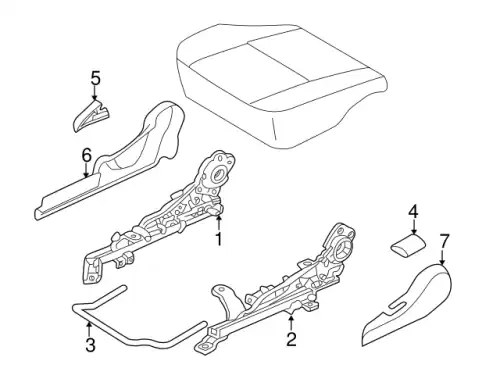 Ручка двери MITSUBISHI MR632414