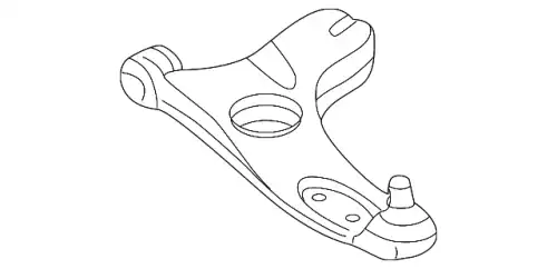 Рычаг подвески FORD YS4Z-3078-BA