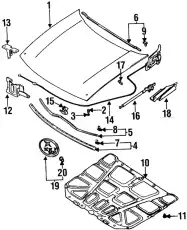 Рулевая тяга SUBARU 57260PA010