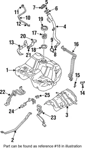 УПЛОТНИТЕЛЬ РЕЗИНОВЫЙ 42181PA000 SUBARU