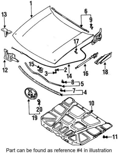 УПЛОТНИТЕЛЬ СТЕКЛА 57252PA020 SUBARU
