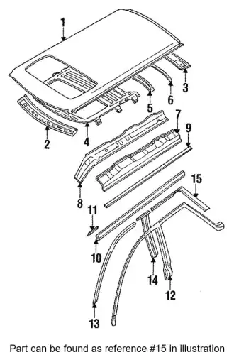 Уплотнитель двери SUBARU 90362AA060