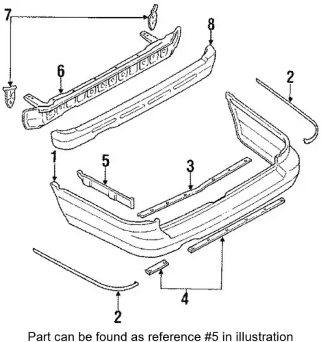 Уплотнитель двери SUBARU 57790AA070