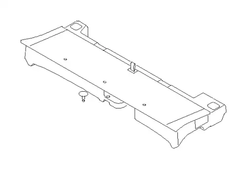 Уплотнитель двери SUBARU 95065FE000ML