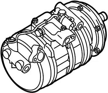 компрессор кондиционера VW 7H0820805G VAG