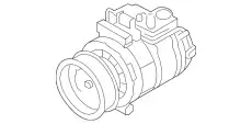 Компрессор 7P0820803E VAG