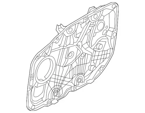 ВНУТРЕННЯЯ ПАНЕЛЬ ДВЕРИ 82471T1000 HYUNDAI