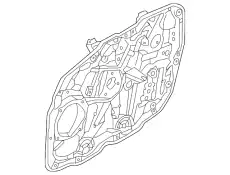 ВНУТРЕННЯЯ ПАНЕЛЬ ДВЕРИ 82471T6000 HYUNDAI