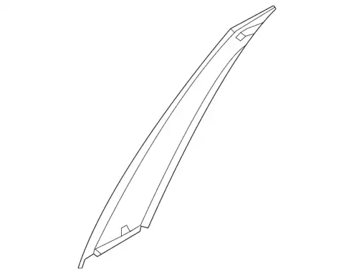 МОЛДИНГ ДВЕРИ 83260AA000 HYUNDAI