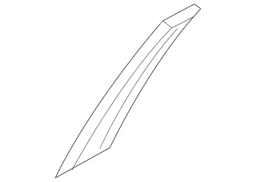 МОЛДИНГ ДВЕРИ 832503V000 HYUNDAI