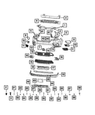 FRONT UPPER 6AZ97TZZAE CHRYSLER