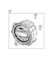 Фара CHRYSLER 55112878AG