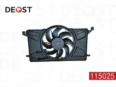 Вентилятор радиатора двигателя FORD FOCUS III 04.11- 115025 DEQST