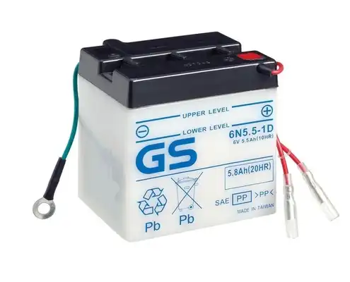 Аккумулятор GS GS-6N5.5-1D