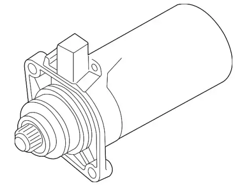 Стартер VAG 02A911024GX