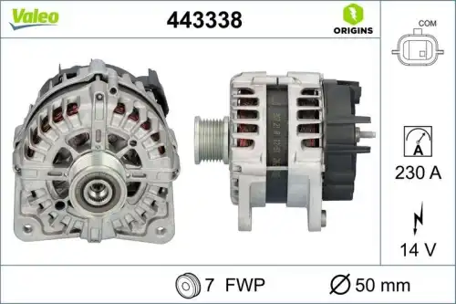 Генератор VALEO 443338
