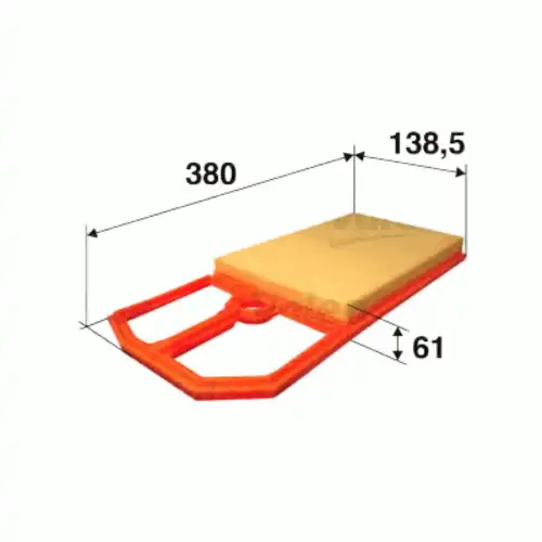 Фильтр воздушный VALEO 585017