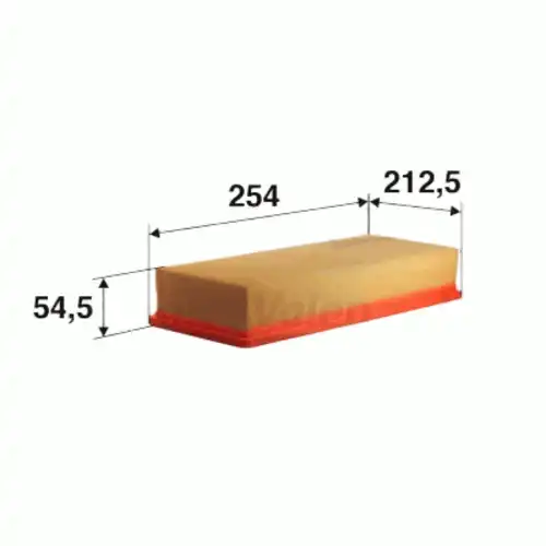 Фильтр воздушный VALEO 585018