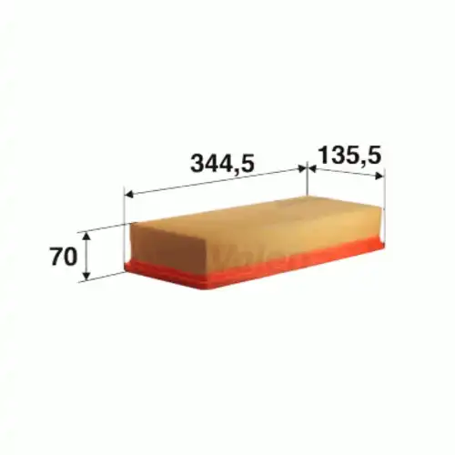 Фильтр воздушный VALEO 585028