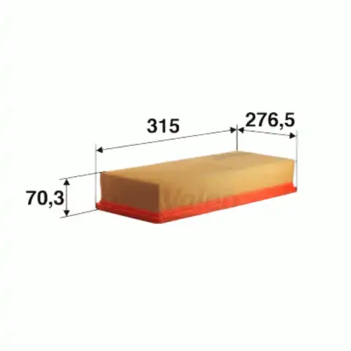 Фильтр воздушный VALEO 585036