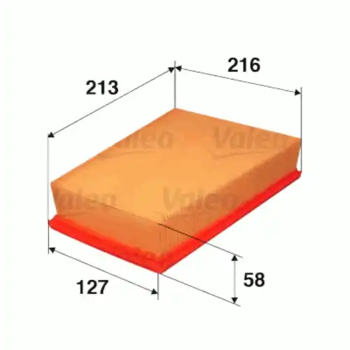 Фильтр воздушный VALEO 585136
