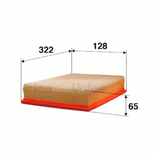 Фильтр воздушный VALEO 585157