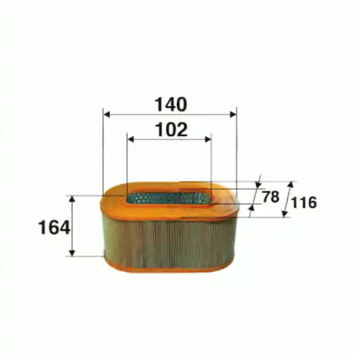 Фильтр воздушный VALEO 585602