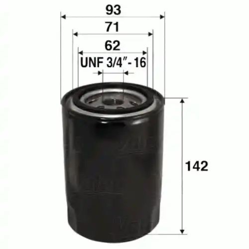 Фильтр масляный VALEO 586024 Audi