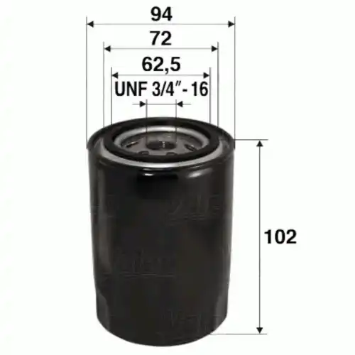 Фильтр масляный VALEO 586066 SEAT