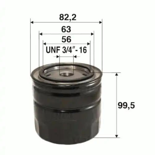 Фильтр масляный VALEO 586082