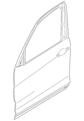 door front left ! \BMW 13>15 X1 41 00 9 628 745