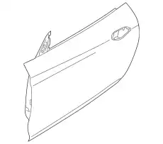Дверь П 41009628750 BMW
