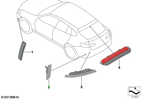 Фара противотуманная BMW 63148083837