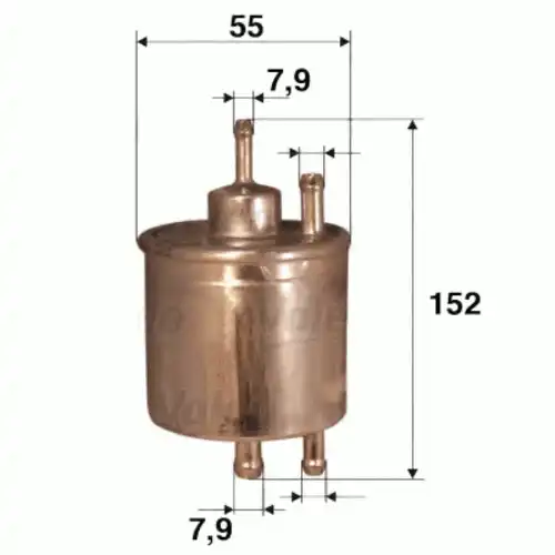 Топливный фильтр VALEO 587021