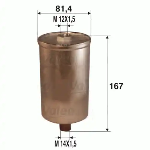 Топливный фильтр VALEO 587205
