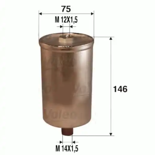 Топливный фильтр VALEO 587206
