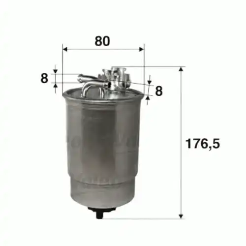 Топливный фильтр VALEO 587500