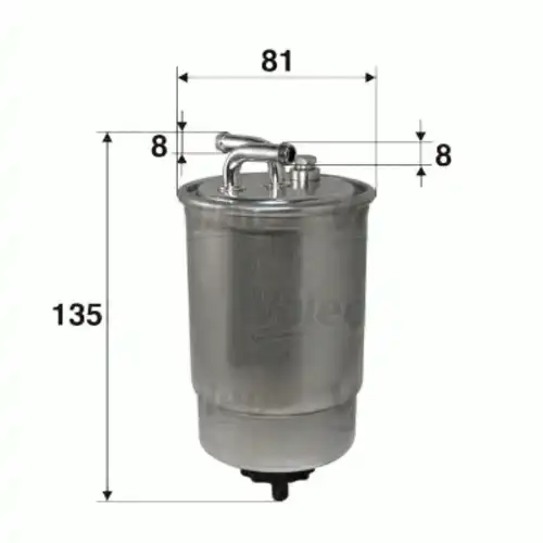 Топливный фильтр VALEO 587510