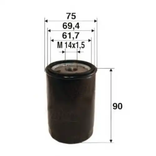Топливный фильтр VALEO 587717