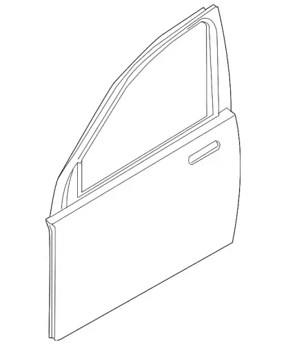 дверь 41525A2A387 BMW